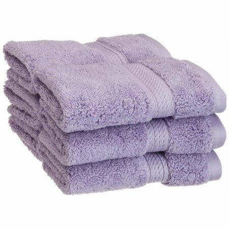 SUPERIOR 900GSM Egyptian Cotton 6-Piece Face Towel Set Purple 900GSM FACE PR